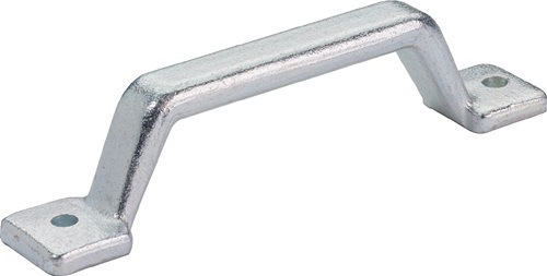 HBS-BETZ 64011 Handgriff 64011 173 mm Stahl verzinkt 200 mm zum Anschrauben
