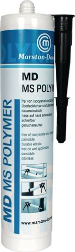 MARSTON MMS.K290-S Kleb- und Dichtstoff MD-MS Polymer schwarz 440 g