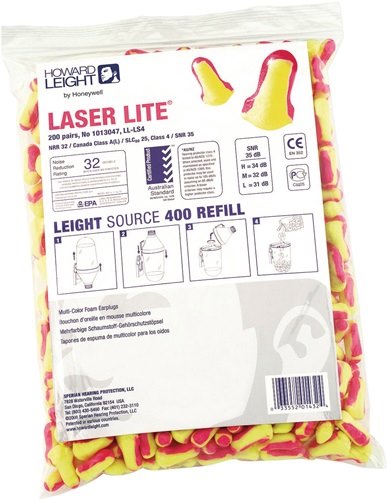 HONEYWELL HOWARD LEIGHT 1013047 Gehörschutzstöpsel Laser Lite EN 352-2 SNR 35 dB