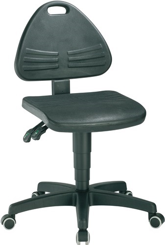 BIMOS 9608-   2000 Arbeitsdrehstuhl ISITEC Rollen Integralschaum schwarz 430-600