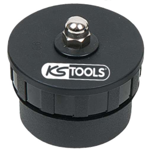 KS Tools 150.1876 Bajonett-Gegenstopfen-Adapter, Ø 56 mm