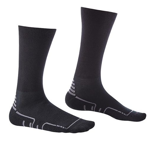 5910-39-42 RUNNEX® ESD-Wintersocken Gr.39-42 schwarz/grau Mischgewebe, dank hohem Anteil an Merino-Wolle hervorragender Isolationsschutz gegen Kälte, angenehmes Tragegefühl ohne Kratzen, atmungsaktiv und antibakteriell dank spezieller Oberflächenstruktur,