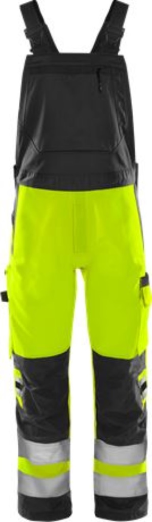Fristads Kansas 131985-196 High Vis Green Latzhose Kl. 2 1030 GPLU Gr.C62 Warnsc