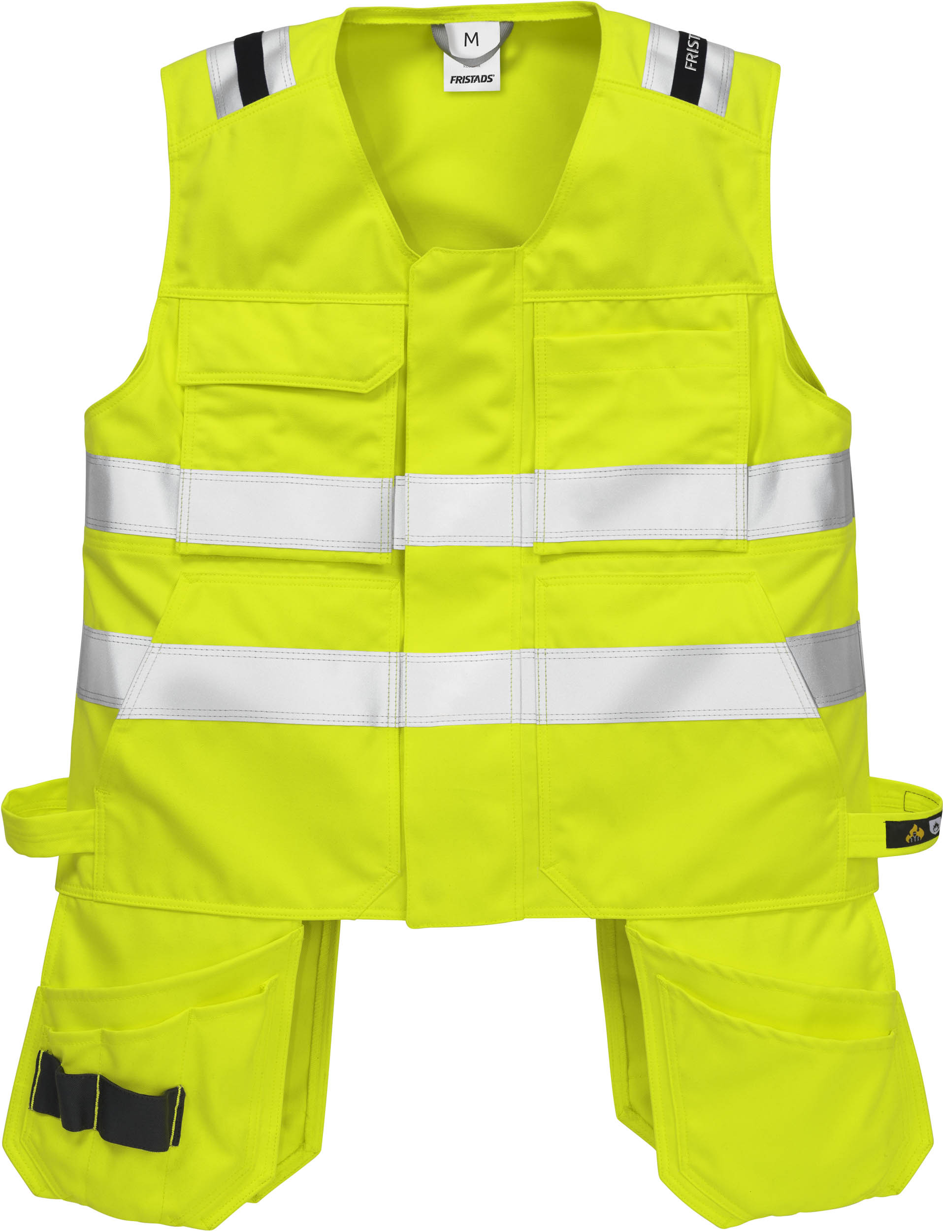 FRISTADS 110642-130 Flamestat High Vis Weste Kl. 2 5075 ATHS  Gr.XS Warnschutz-G