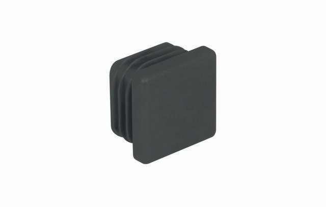 WALRAVEN 6566002 Kunststoffendstopfen Typ 656 für Schiene WM2, 30 x 30 mm