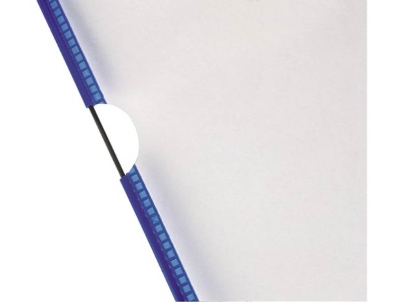 TARIFOLD 114001 Sichttafel  PVC mit Drahtrahmen kunststoffummantelt blau DIN A4