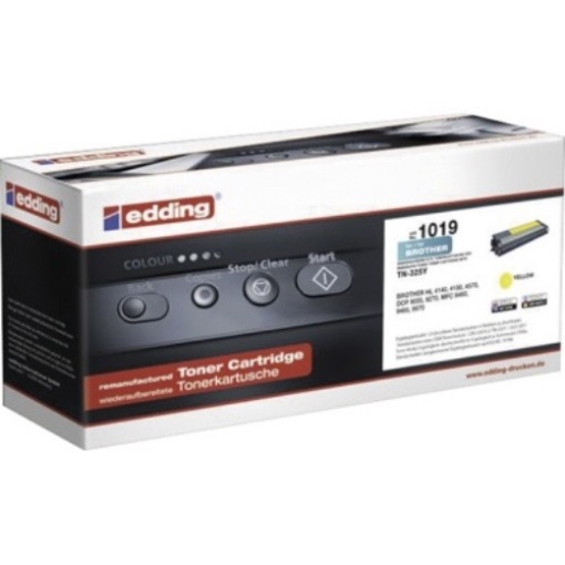 edding Toner 18-1019 kompatibel Brother TN-325Y gelb