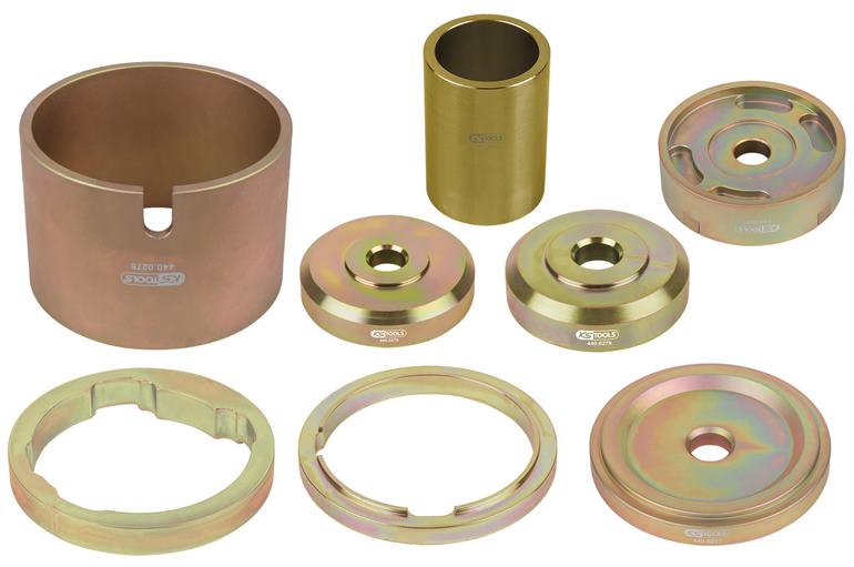 KS Tools 440.0275 Silentlagerwerkzeug-Satz, 8-tlg., für Hyundai Hinterachse