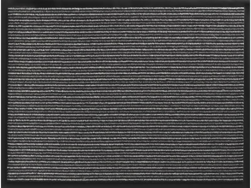 5501803007 Fußmatte gestreift anthrazit Polypropylen L800xB1200xS5mm
