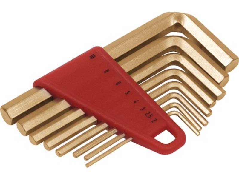ENDRES TOOLS 0250001S Sechskantwinkelschraubendreher-Satz  8-teilig SW 2 - 10 mm
