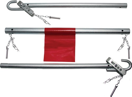 HP AUTOZUBEHÖR 10481 Abschleppstange  Stahl / Metall L1830xB65xH53mm 4,04 kg sil