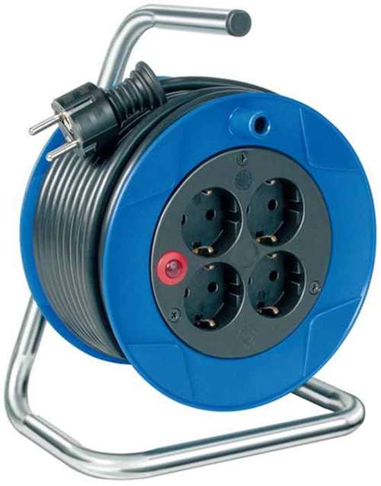 Brennenstuhl 1079180004 K-Tro. Garant 180 15m H05VV-F3G1,5 4fach Stedo/Thermo/KiSchu 4St.Karton