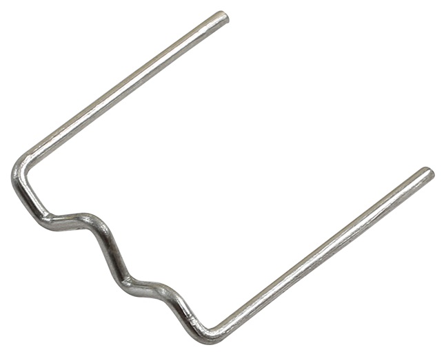 KS-Tools 150.1063 Reparaturklammer U-Form, legierter Stahl, Ø 0,8 mm, 50 Stück