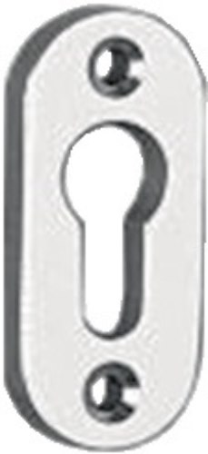 EDI 3393/0000/01 Schlüsselrosette 3393/0000 Aluminium F1 Schildstärke 8 mm PZ ov
