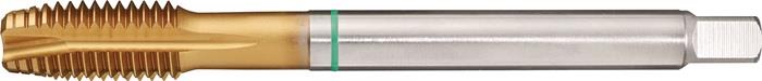 TECWERK 2000867703 Maschinengewindebohrer DIN 376B Univ.M16x2mm HSS-Co TiN 6H TE
