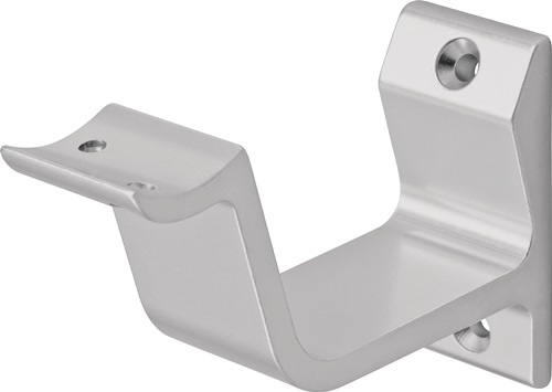HERMETA 3552-01E Handlaufträger 3552 Aluminium silberfarbig eloxiert  gewölbte A
