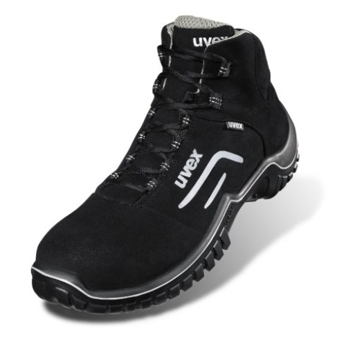 Uvex 6979847 motion style Stiefel S2 69798 schwarz, silber Weite 11 Größe 47