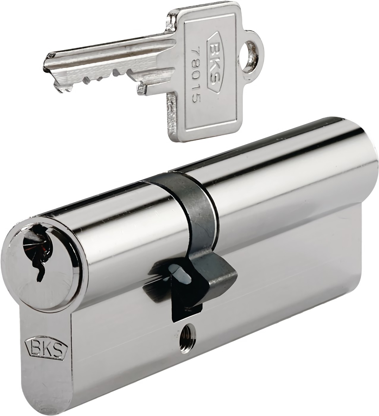 BKS B 8812 0073 Profildoppelzylinder PZ 8812 60/70 mm NuG beids.Anz.Schlü.3