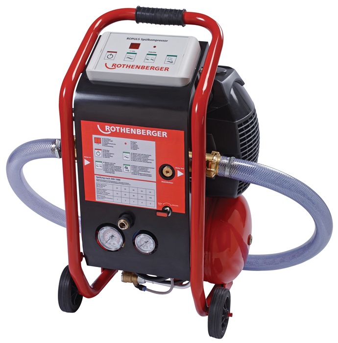 ROTHENBERGER 1000000145 Spülkompressor ROPLUS D max. Betriebsdruck 8 bar Netzspa