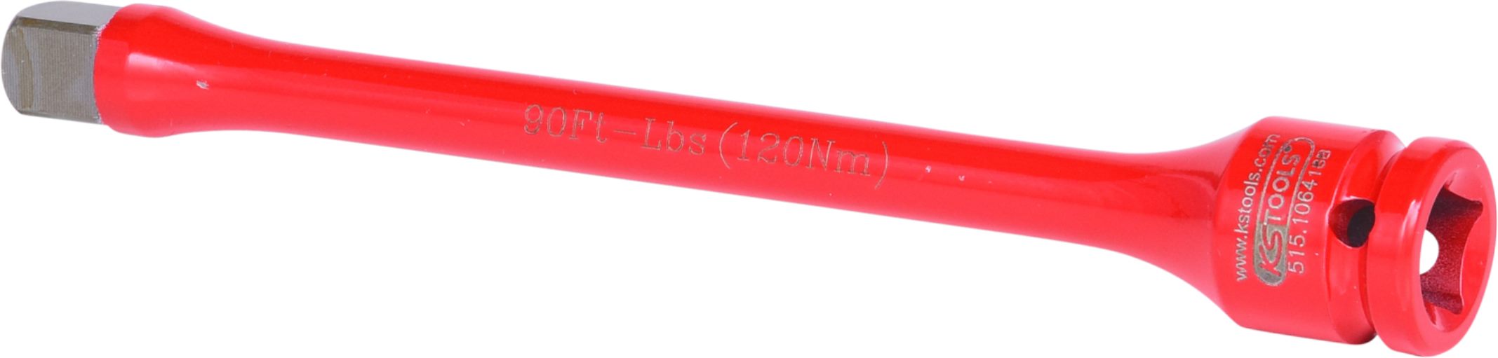KS Tools 515.1064 1/2'' Kraft-Torsions-Verlängerung, 120Nm