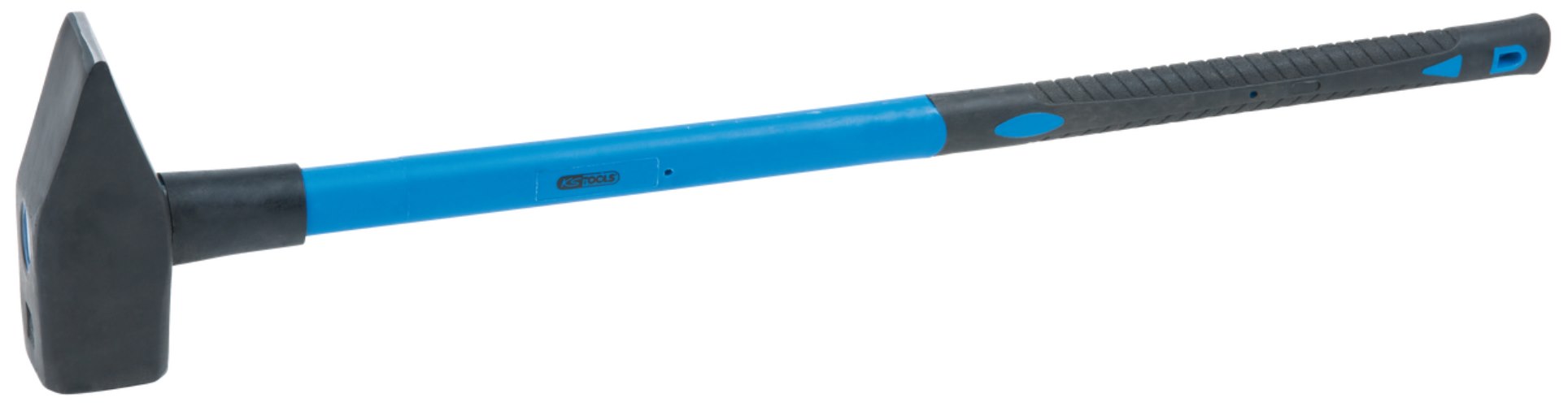 KS Tools 142.1210 Vorschlaghammer mit Fiberglasstiel, 4000g