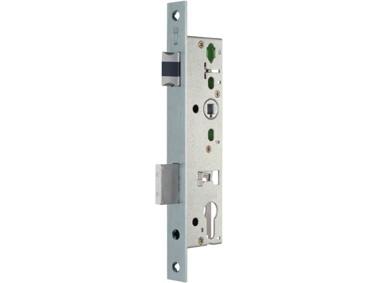 SSF 100032 Rohrrahmen-Einsteckschloss  PZW 24/35/92/8 mm DIN links / rechts Stah