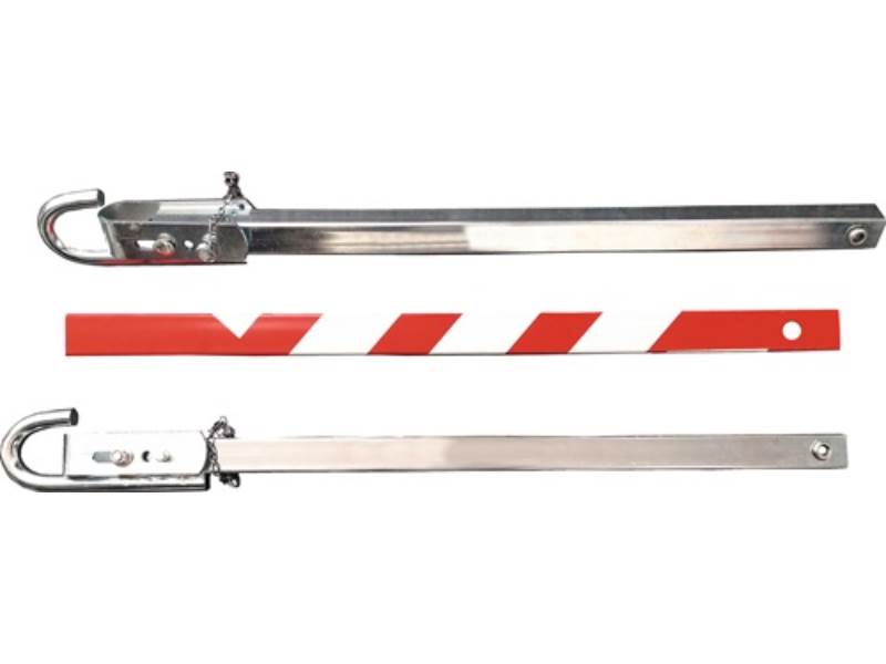 HP AUTOZUBEHÖR 10486 Abschleppstange  Stahl verzinkt L75xB1990xH60mm 5,1 kg rot-