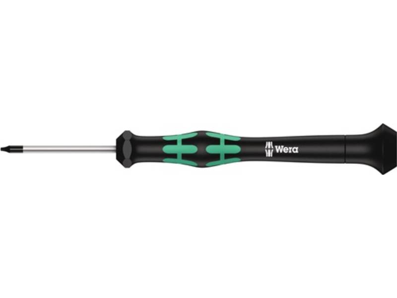 WERA 05118039001 Elektronik-Feinmechanik-Schraubendreher 2067 T 4 Klingenlänge 4