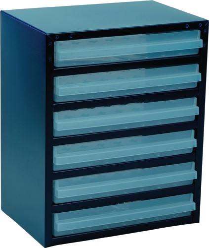 RAACO 137591 Kleinteilemagazin  B357xT255xH435mm Stahlblech 6 Schubladen Poyprop