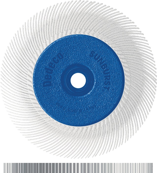 TYROLIT 34570127 Radialbürste SUNBURST Ø152xB12,7x25,4mm 120  Alox / Korund