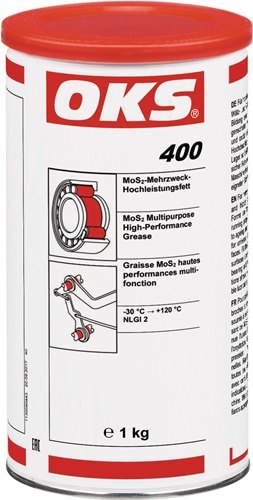 OKS 1136680443 MoS² Hochleistungsfett 400 schwarz  1000 g