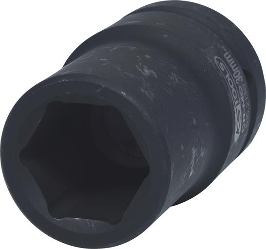 KS Tools 515.2130 1'' Sechskant-Kraft-Stecknuss, mittel lang, 30mm