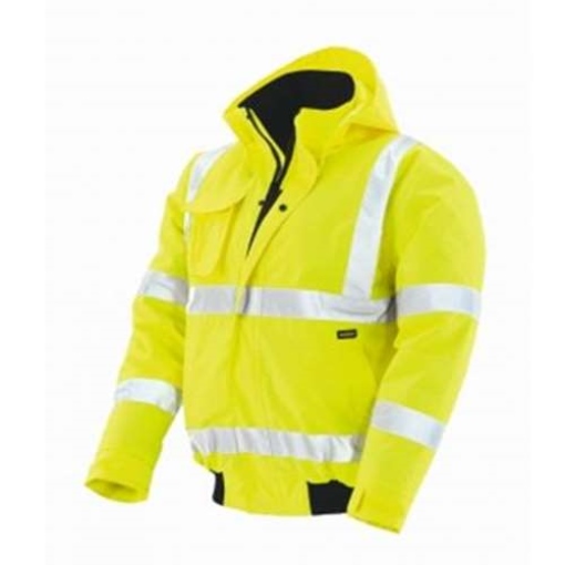 teXXor® Warnschutz-Pilotenjacke WHISTLER leuchtgelb 4118_XXL Gr.XXL