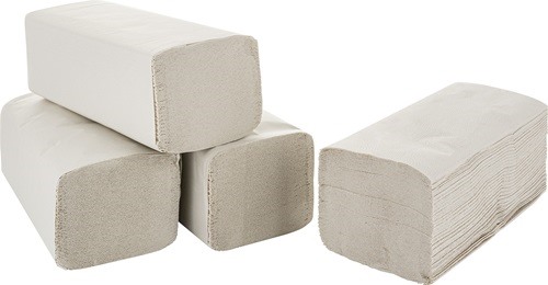 ELOS 200102 Papierhandtücher  2-lagig natur L.ca.220 mmxB.ca.250 mm passend für