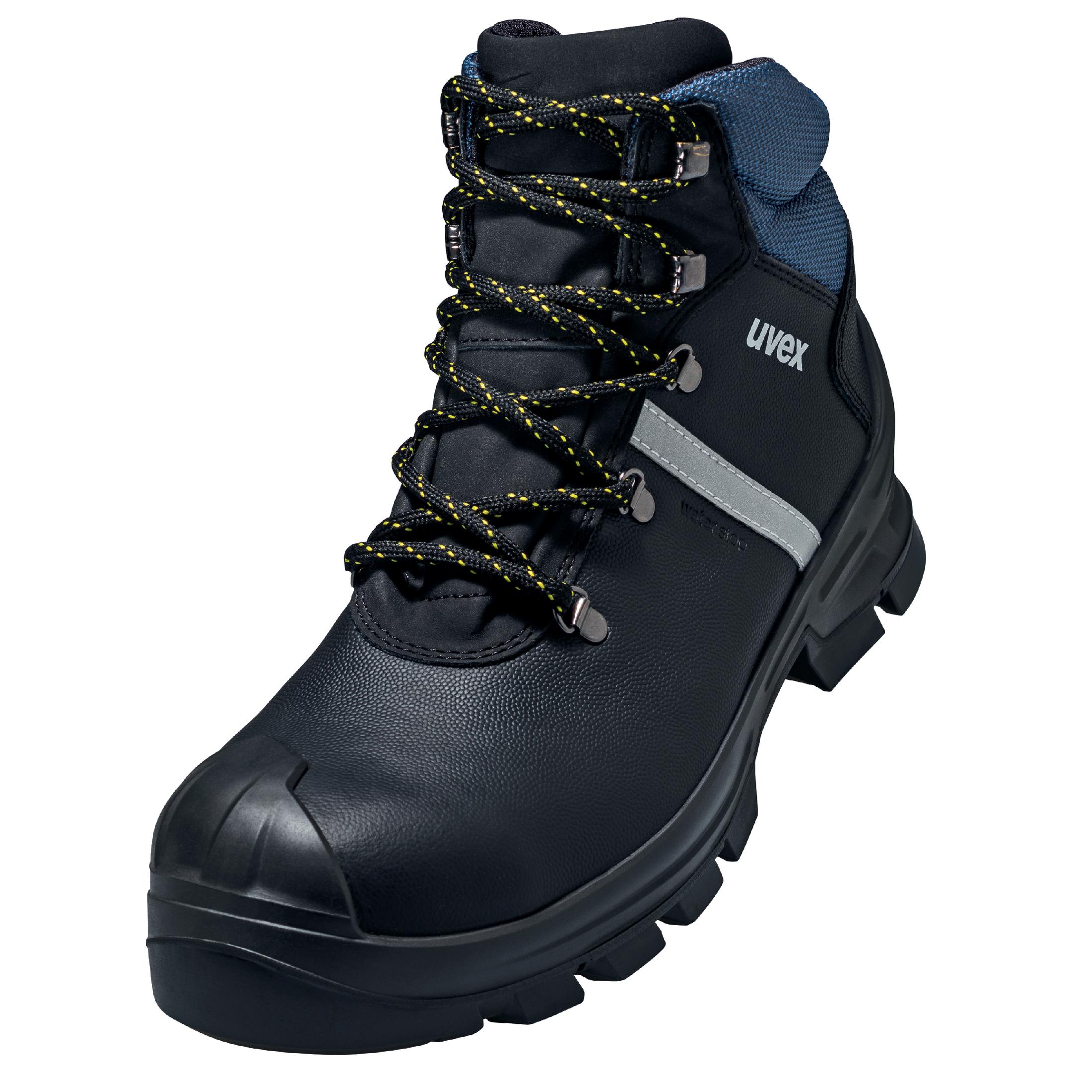 Uvex 6512236 2 construction Stiefel S3 65122 schwarz, blau Weite 11 Größe 36