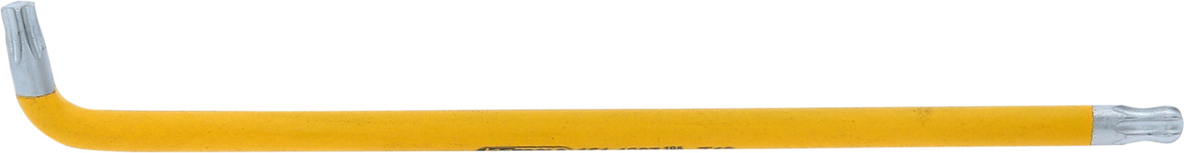 KS Tools 151.4297 Kugelkopf-Torx-Winkelstiftschlüssel, XL, T40, 108° abgewinkelt