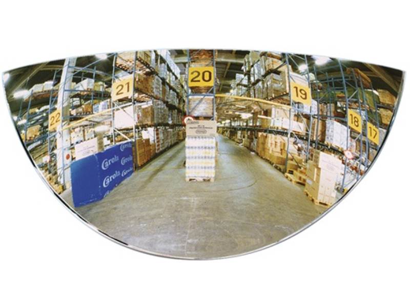 SPL M41 Gabelstaplerspiegel  H128xB258mm 180 Grad Sichtfeld 1 m