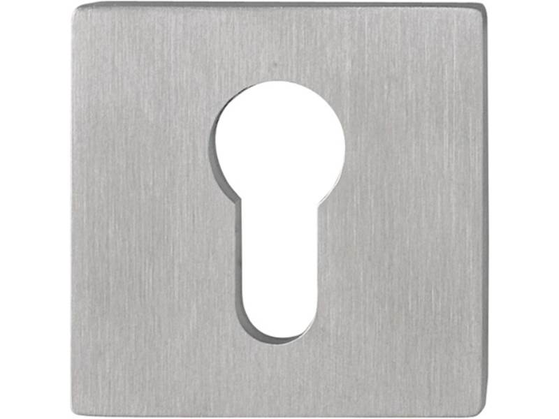 HOPPE 3758061 Schlüsselrosetten-Paar E848NS Edelstahl F69 Schildstärke 2 mm  PZ