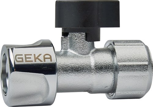 GEKA 46.0851 Stecksystem Kugelhahn GEKA plus Messing verchromt Schlauchgröße 13