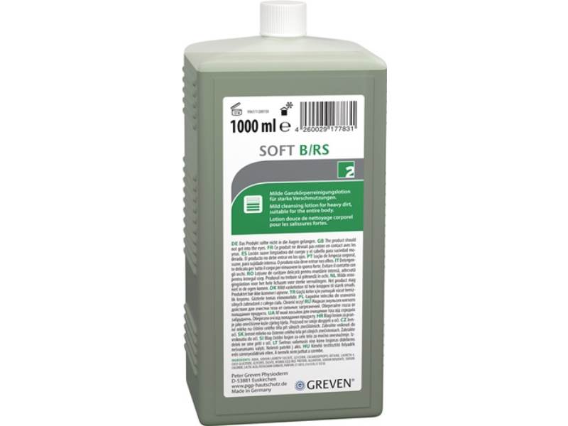 GREVEN 14107003 Hautreinigungslotion GREVEN® SOFT B/RS 1 l Flasche passend für 9