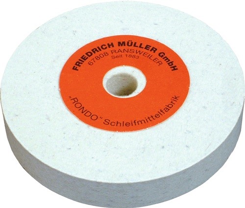 MÜLLER 843474 Filzpolierscheibe  D.125xB20x20mm  Wollfilz