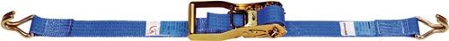 DOLEZYCH 42504031 Zurrgurt DIN EN 12195-2 Länge 6 m Breite 50 mm mit Ratsche + S