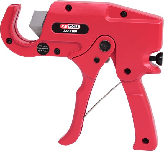 KS Tools 222.1100 Kunststoffrohr-Abstechpistole Ø 6-35mm, 190mm