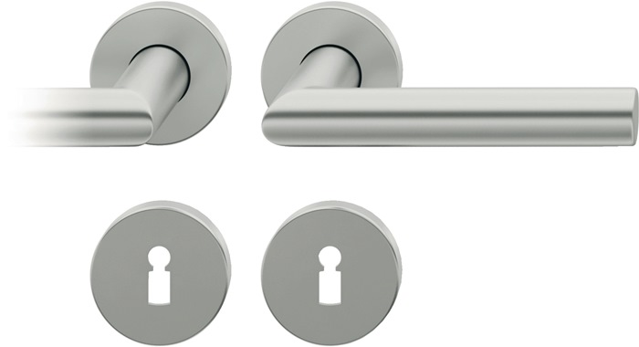 FSB 0 12 1076 01302 0105 Rosettengarnitur 12 1076 Aluminium 0105 rund BB DIN lin