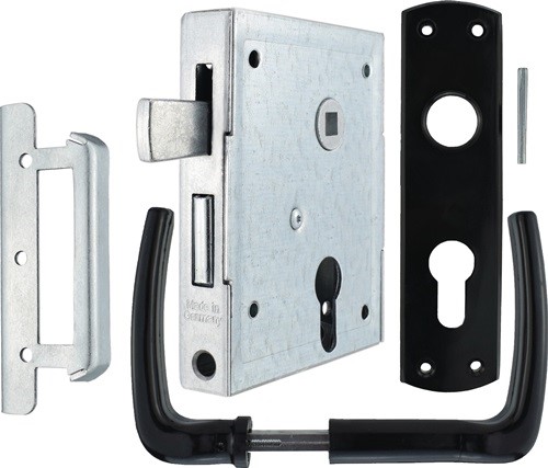 BEVER 89BK Universal-Kastenschloss  DIN links / rechts BB hebende Falle 60 mm