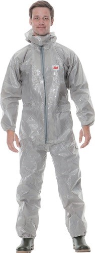 3M 7000089689 Schutzanzug 4570 Größe L grau PSA-Kategorie III