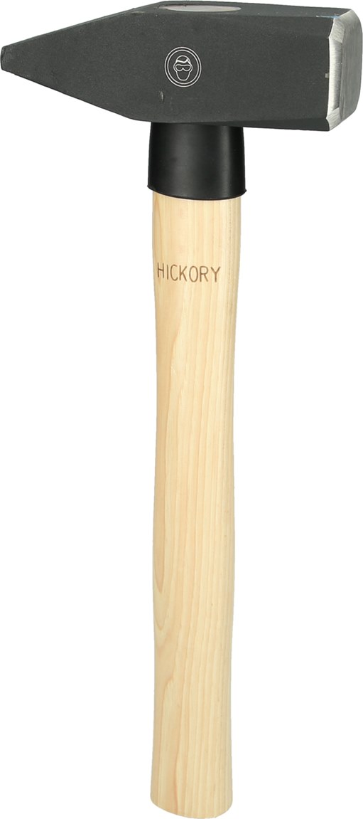 KS Tools 142.1318 Schlosserhammer mit Hickorystiel, 1500g