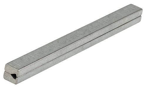 HOPPE 4495168 Profilstift  Vierkant 8 mm Länge 120 mm Eisen verzinkt