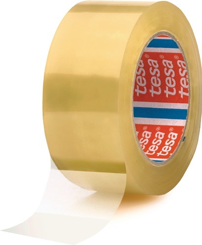 Verpackungsklebeband PP tesapack® 4280 farblos L.66m B.50mm