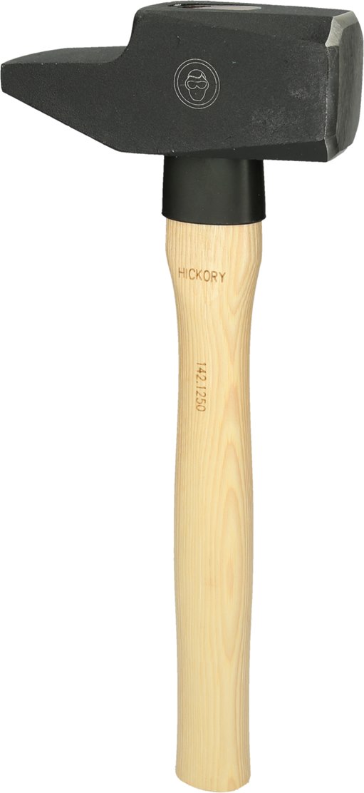KS Tools 142.1250 Schlosserhammer, Esche-Stiel, französische Form, 2500g